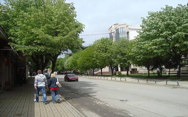 Dosya:One of the main streets in Kumanovo.JPG